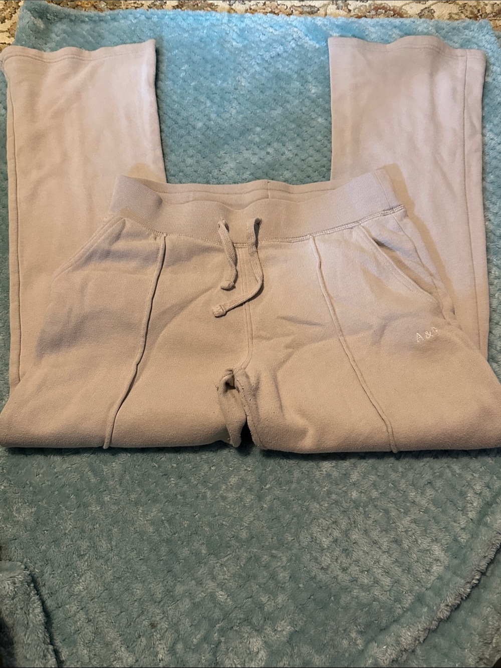 Abercrombie Kids Stretchy Drawstring Bootcut Sweatpants